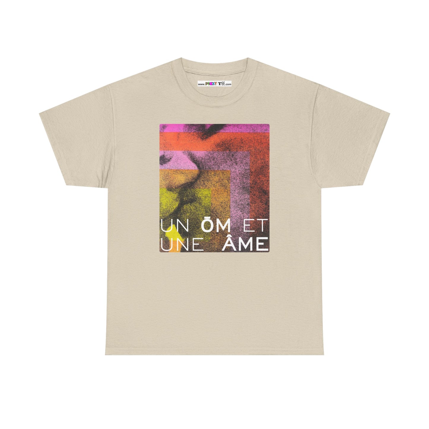 UN ŌM ET UNE ÂME Unisex Heavy Cotton Tee