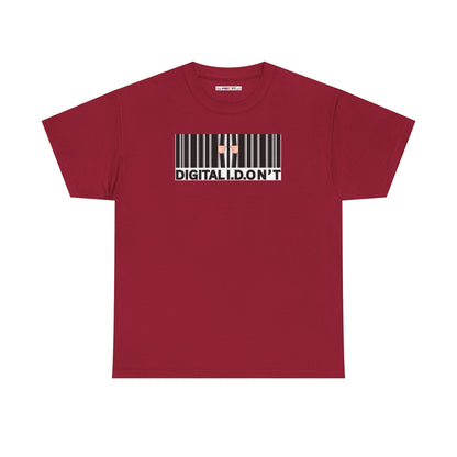 DIGITAL I.D.ON'T Unisex Heavy Cotton Tee