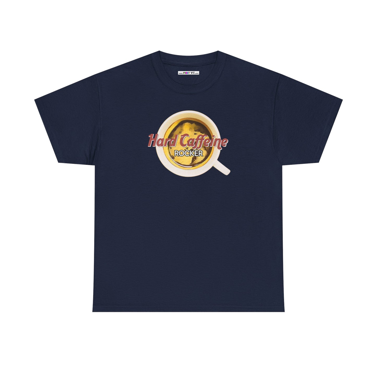 Hard Caffeine ROCKER Unisex Heavy Cotton Tee