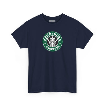 ZEROFUCKS CAREFREE Unisex Heavy Cotton Tee
