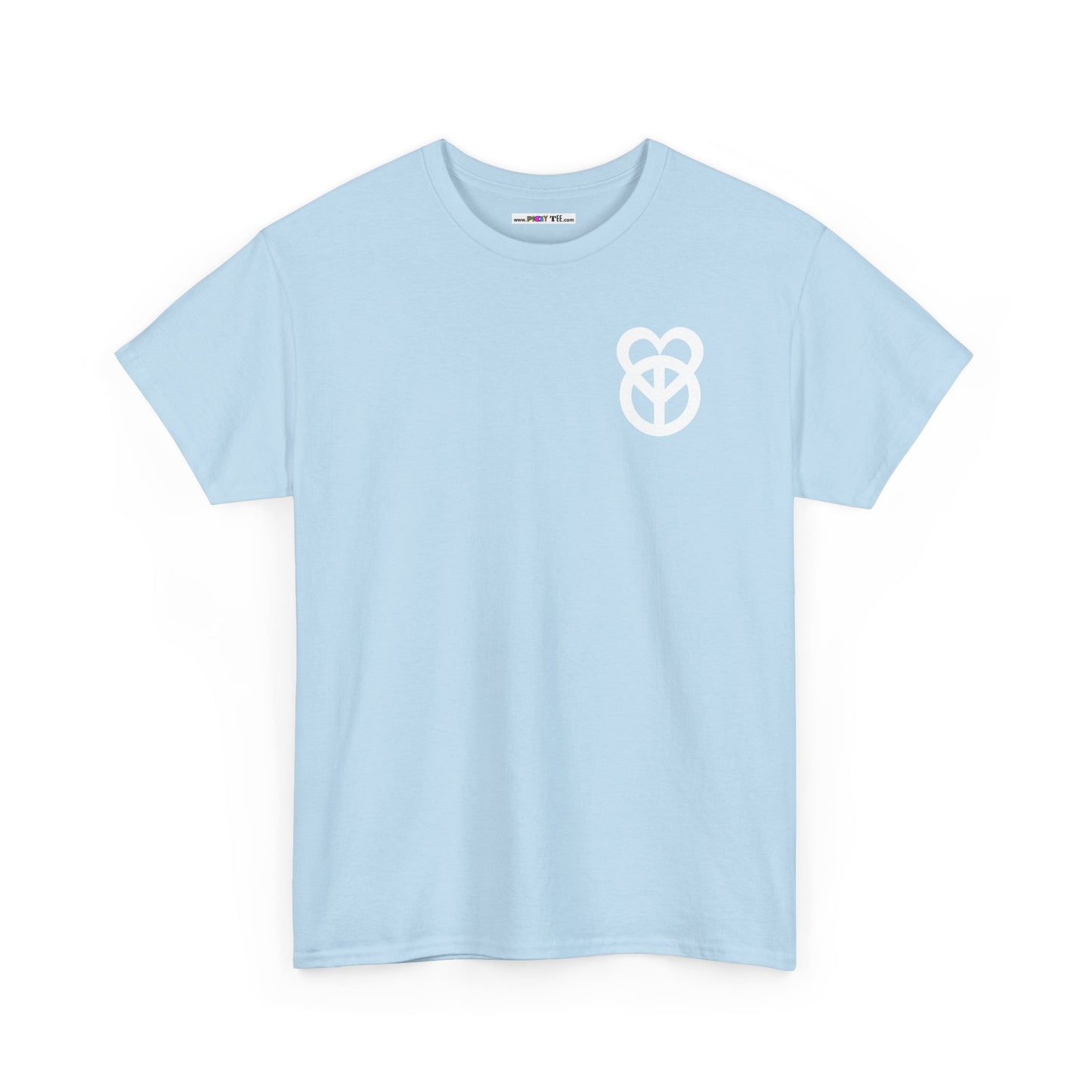 KEEP PEACE AND LOVE ON Unisex Heavy Cotton Tee
