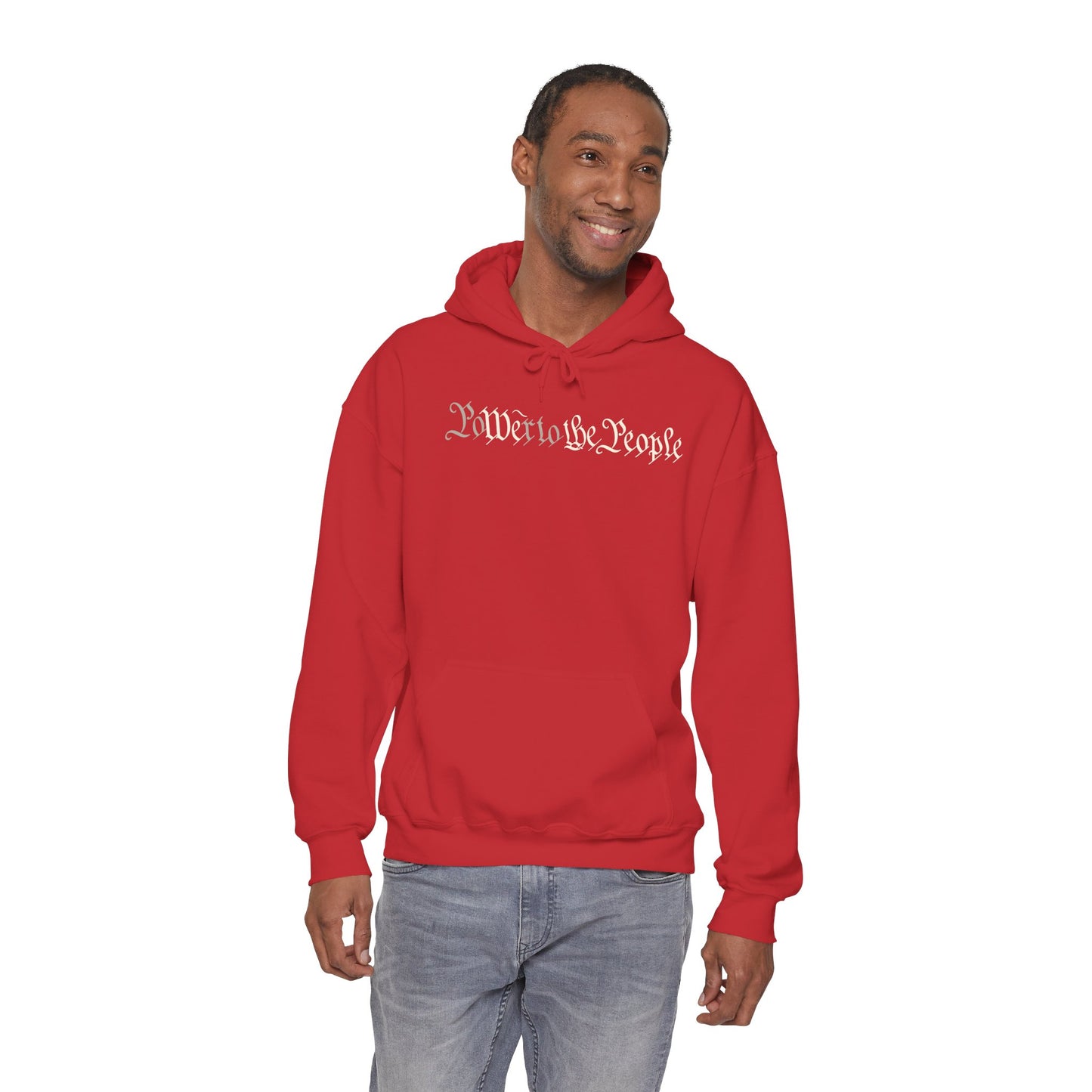 poWEr to THE PEOPLE Unisex Heavy Blend™ Hooded Sweatshirt