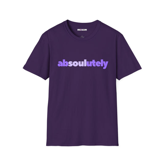 abSOULutely Unisex Softstyle 100% Cotton T-Shirt