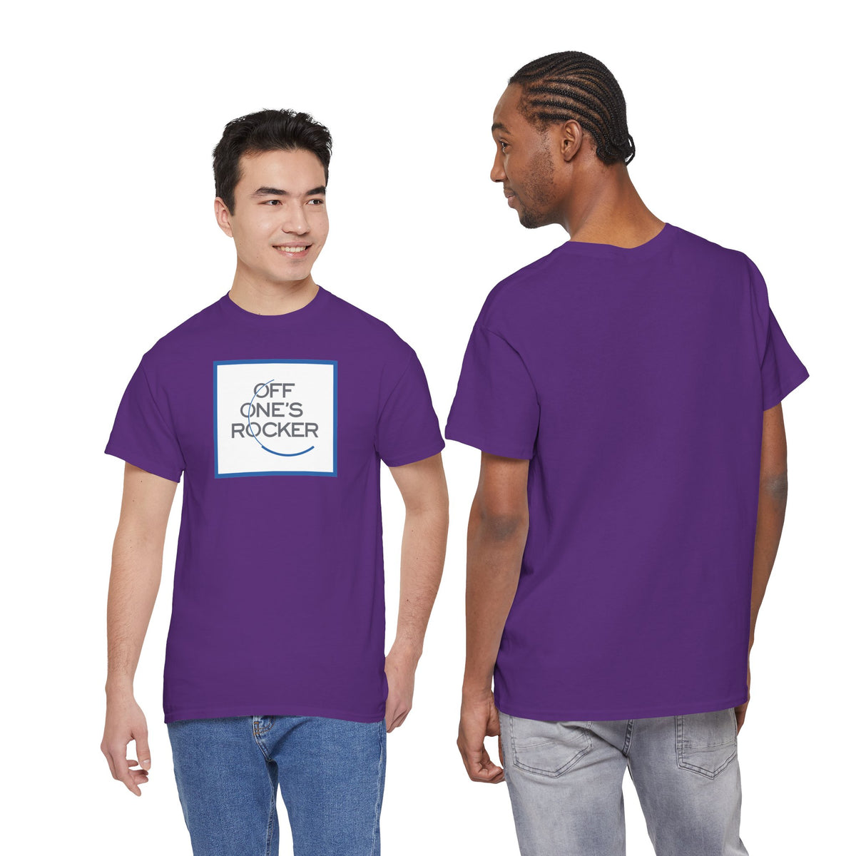 OFF ONE'S ROCKER Unisex Heavy Cotton Tee