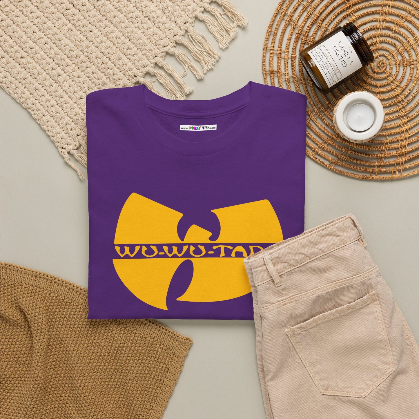 WU-WU-TANG Unisex Heavy Cotton Tee