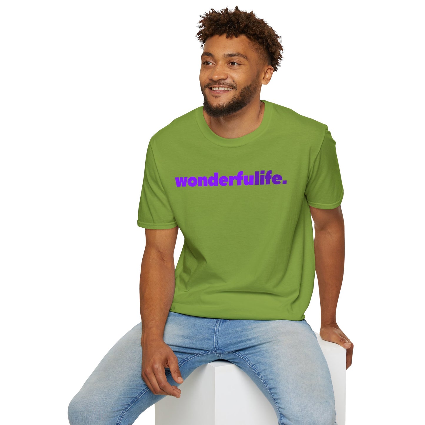 wonderfuLIFE. Unisex Softstyle 100% Cotton T-Shirt