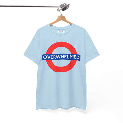 OVERWHELMED Unisex Heavy Cotton Tee