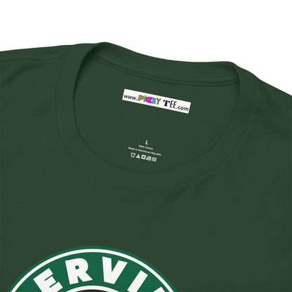 SERVINGCUNT Unisex Heavy Cotton Tee
