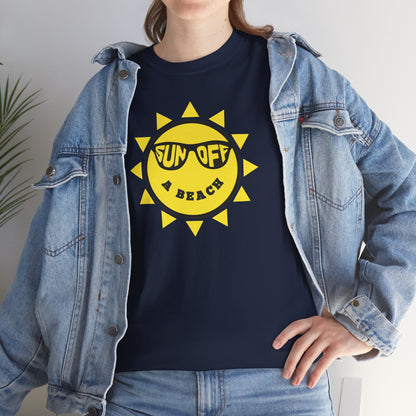 SUN OFF A BEACH Unisex Heavy Cotton Tee