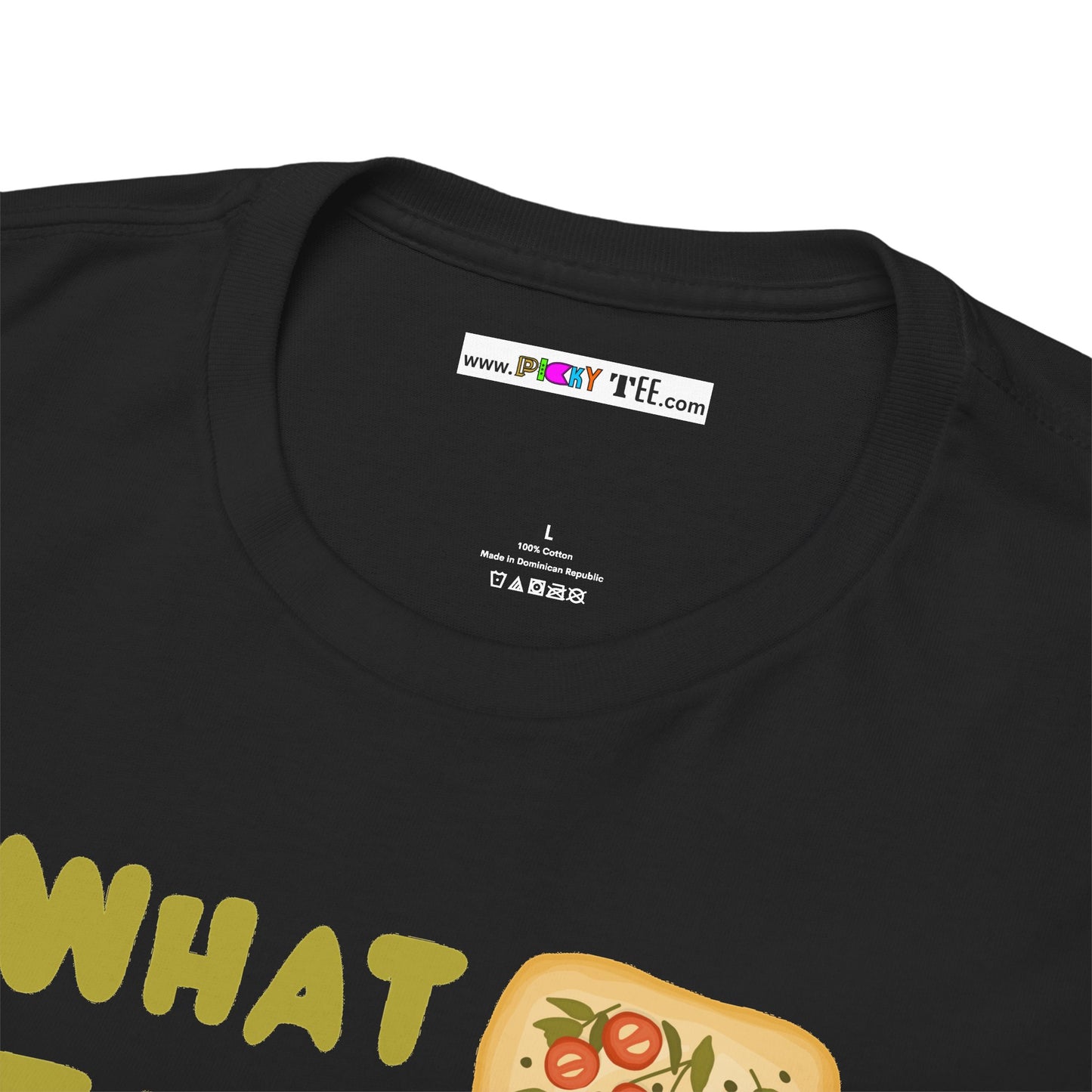 WHAT THE FOCACCIA Unisex Heavy Cotton Tee