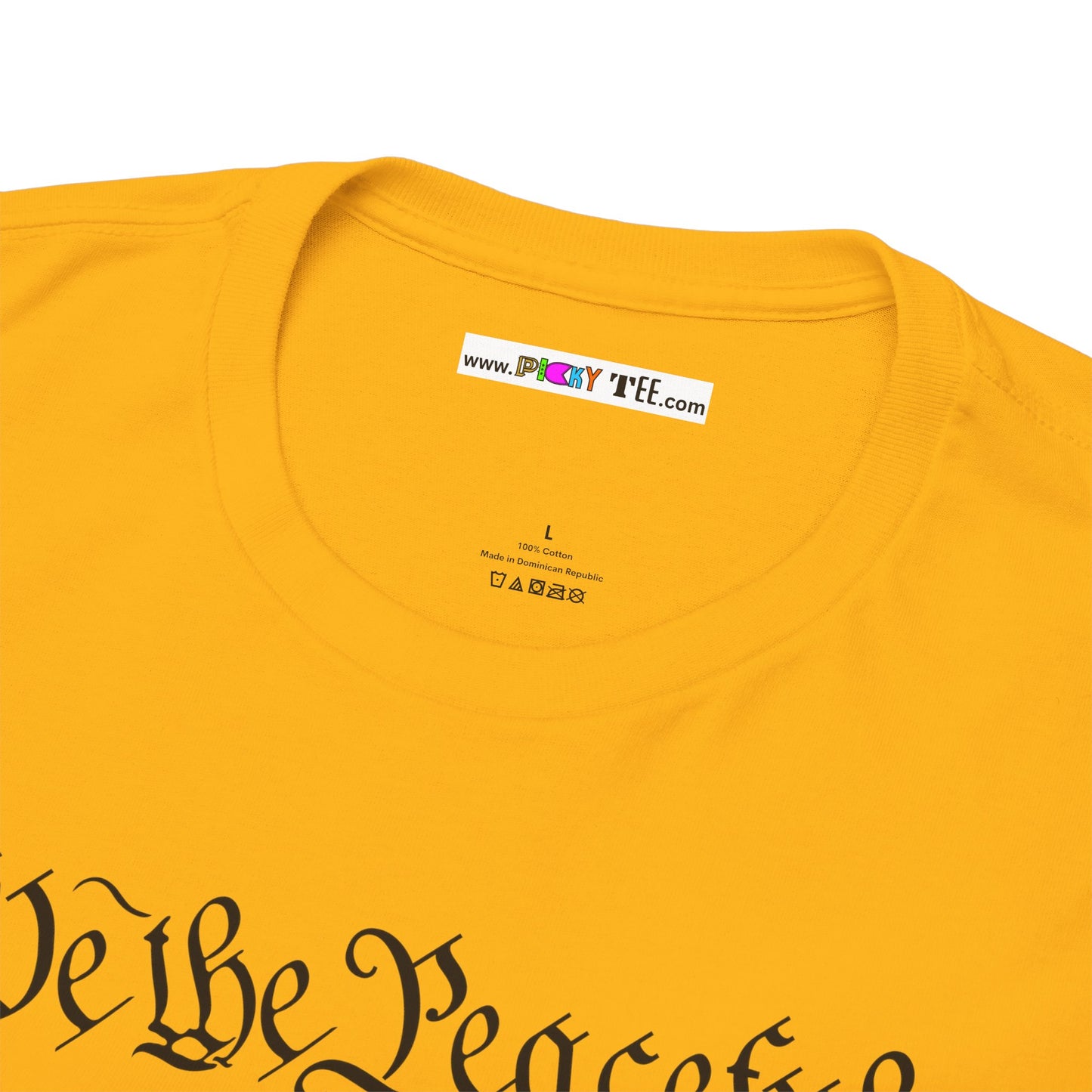 WE THE PEACEFUL Unisex Heavy Cotton Tee