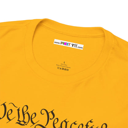WE THE PEACEFUL Unisex Heavy Cotton Tee