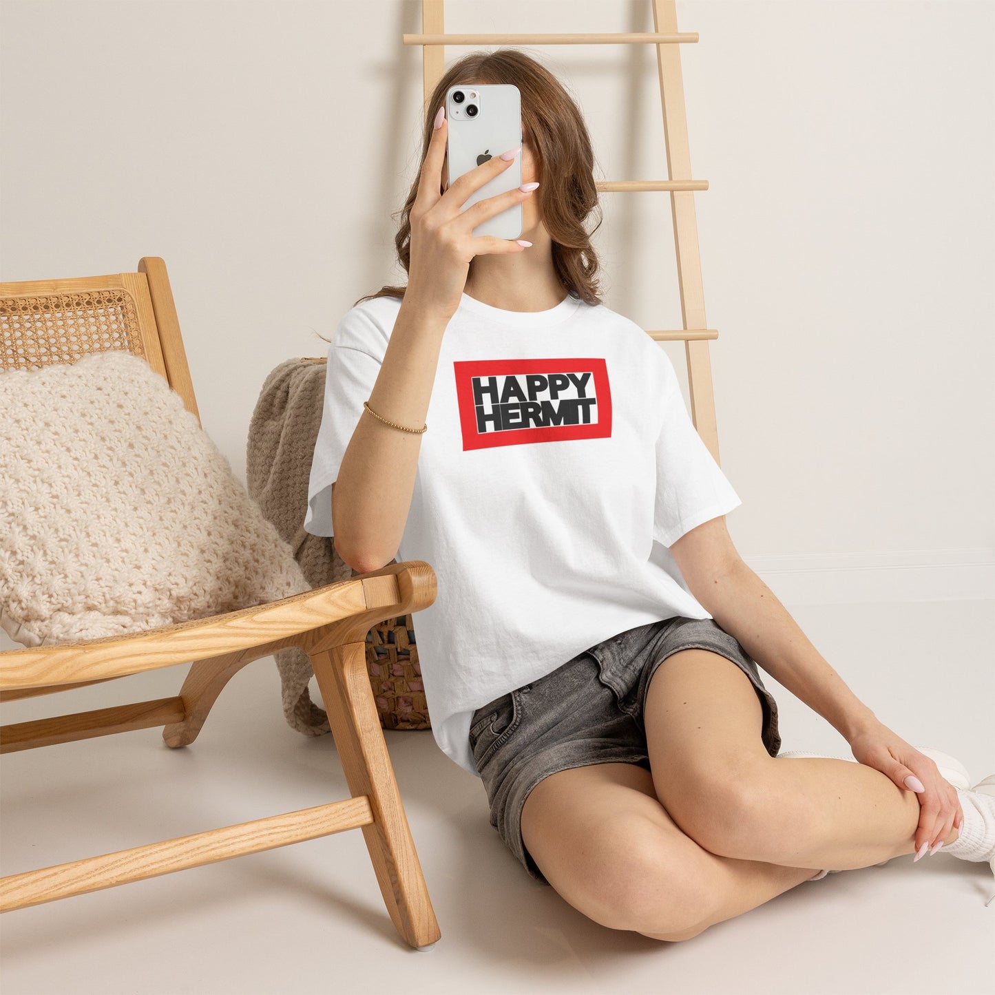 HAPPY HERMIT Unisex Heavy Cotton Tee