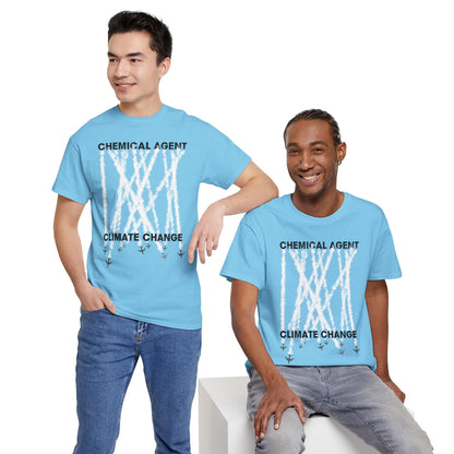 CHEMICAL AGENT/CLIMATE CHANGE Unisex Heavy Cotton Tee