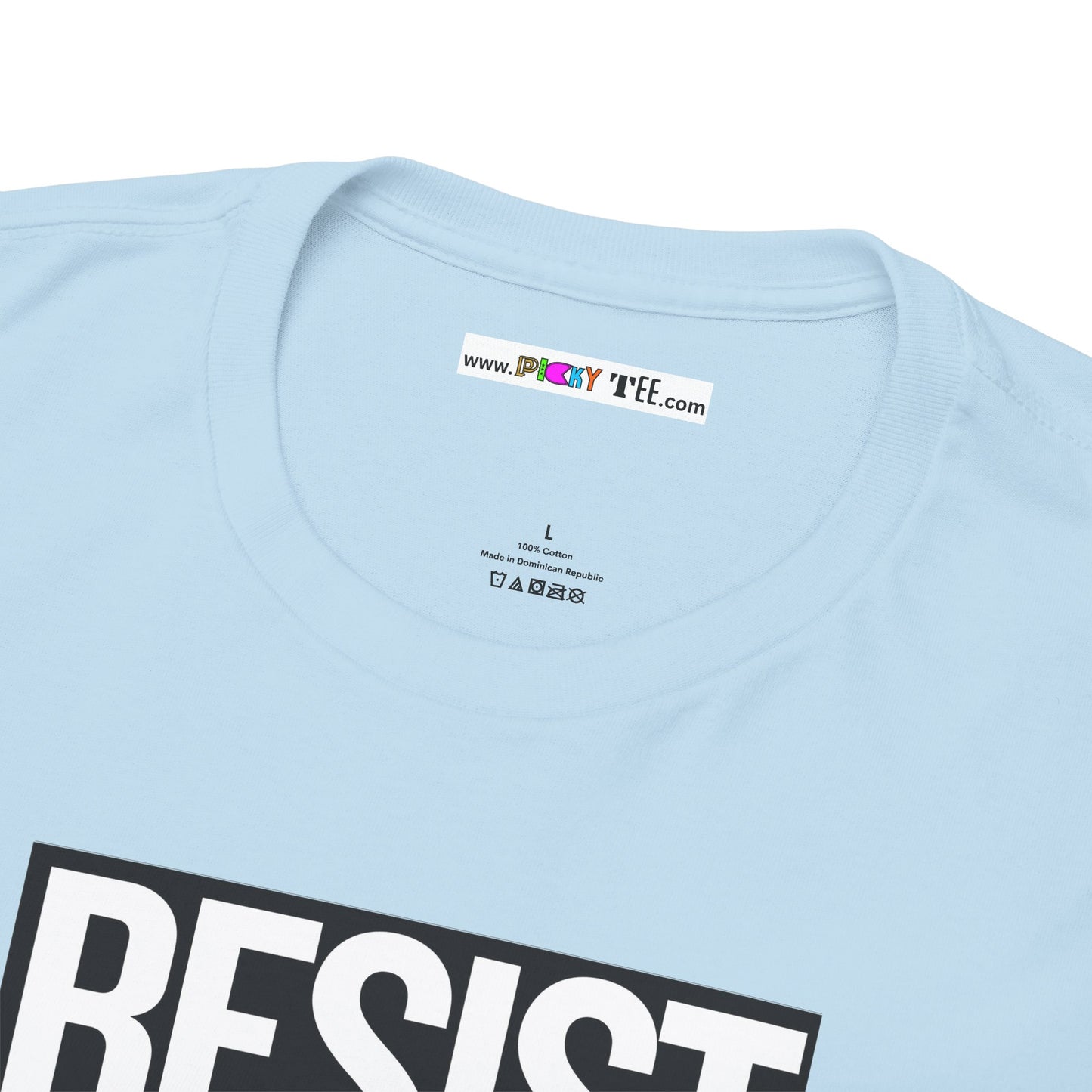RESIST STANCE UNITED Unisex Heavy Cotton Tee