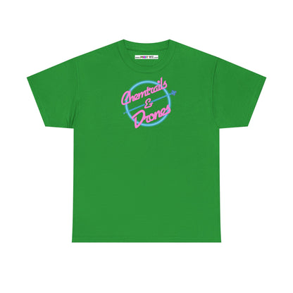 Chemtrails & Drones Unisex Heavy Cotton Tee