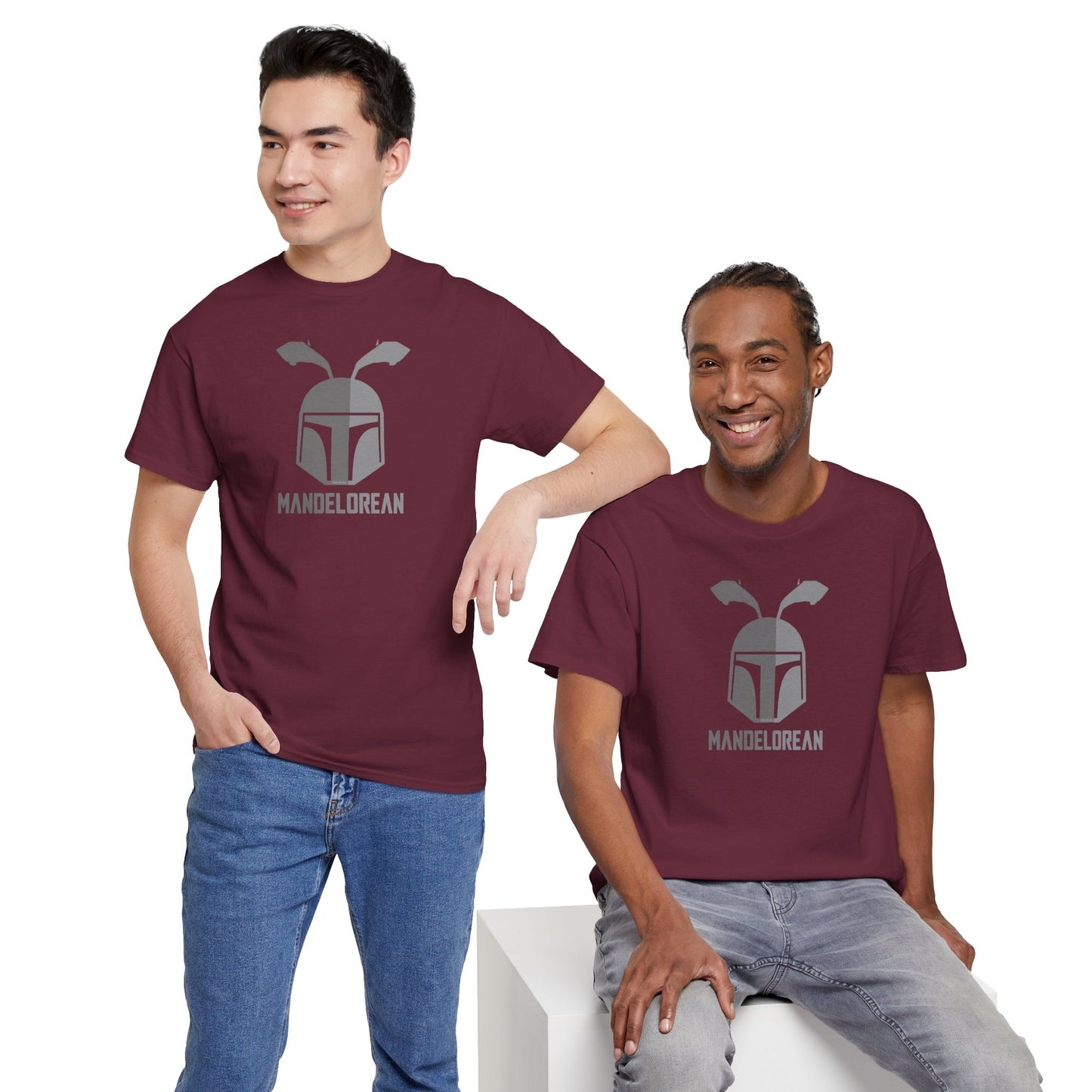 MANDELOREAN Unisex Heavy Cotton Tee