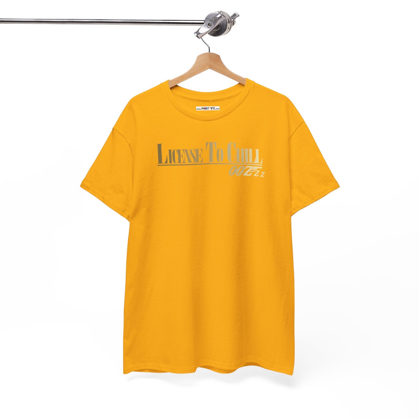 LICENSE TO CHILL 00Zzz Unisex Heavy Cotton Tee