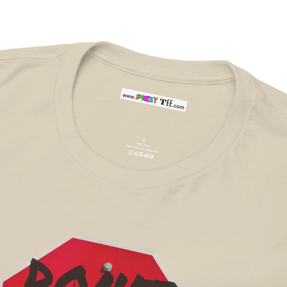 don't STOP believing  hold on to that feeling Unisex Heavy Cotton Tee