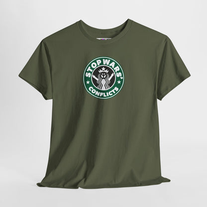 STOP WARS' CONFLICTS Unisex Heavy Cotton Tee