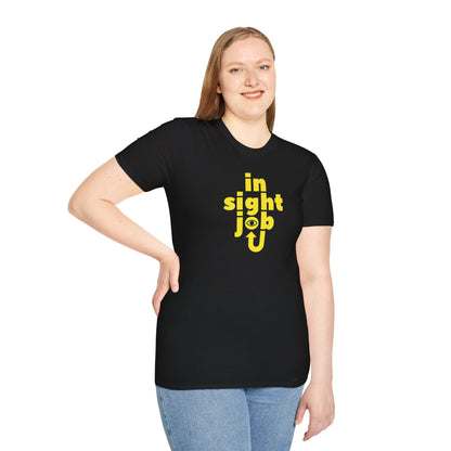 in sight job Unisex Softstyle 100% Cotton T-Shirt