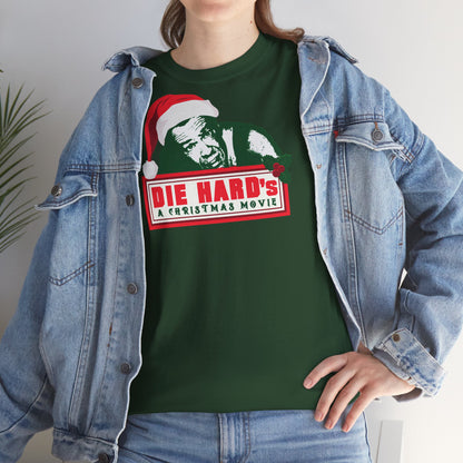 DIE HARD'S A CHRISTMAS MOVIE  Unisex Heavy Cotton Tee