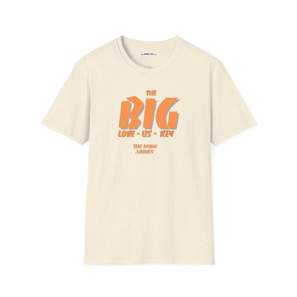 THE BIG LOVE-US-KEY Unisex Softstyle 100% Cotton T-Shirt