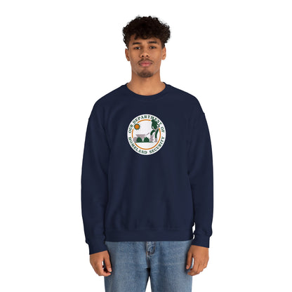 HOMELAND SECURITY (OUR DEPARTMENT OF)  Unisex Heavy Cotton Sweatshirt