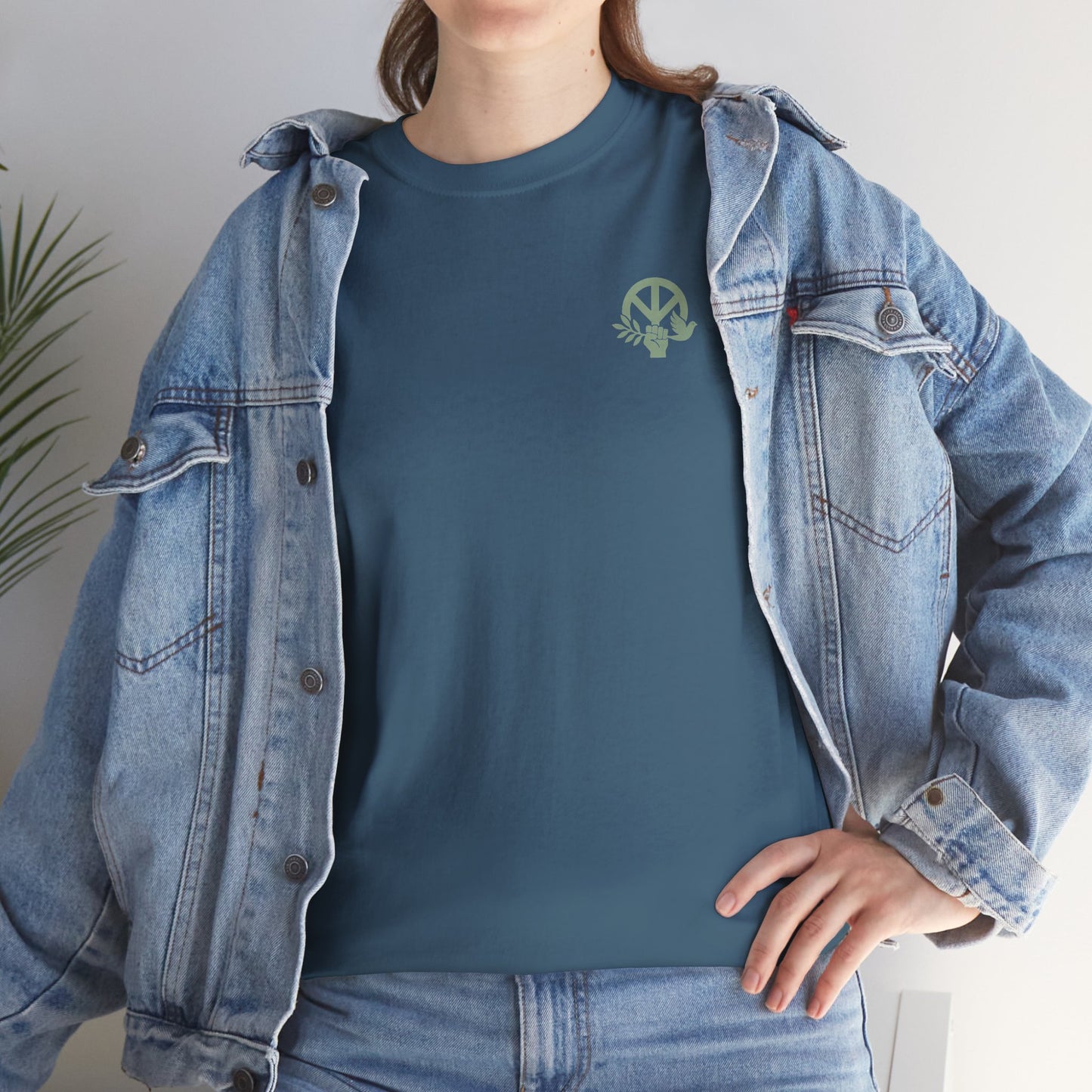 RESIST IN PEACE Unisex Heavy Cotton Tee