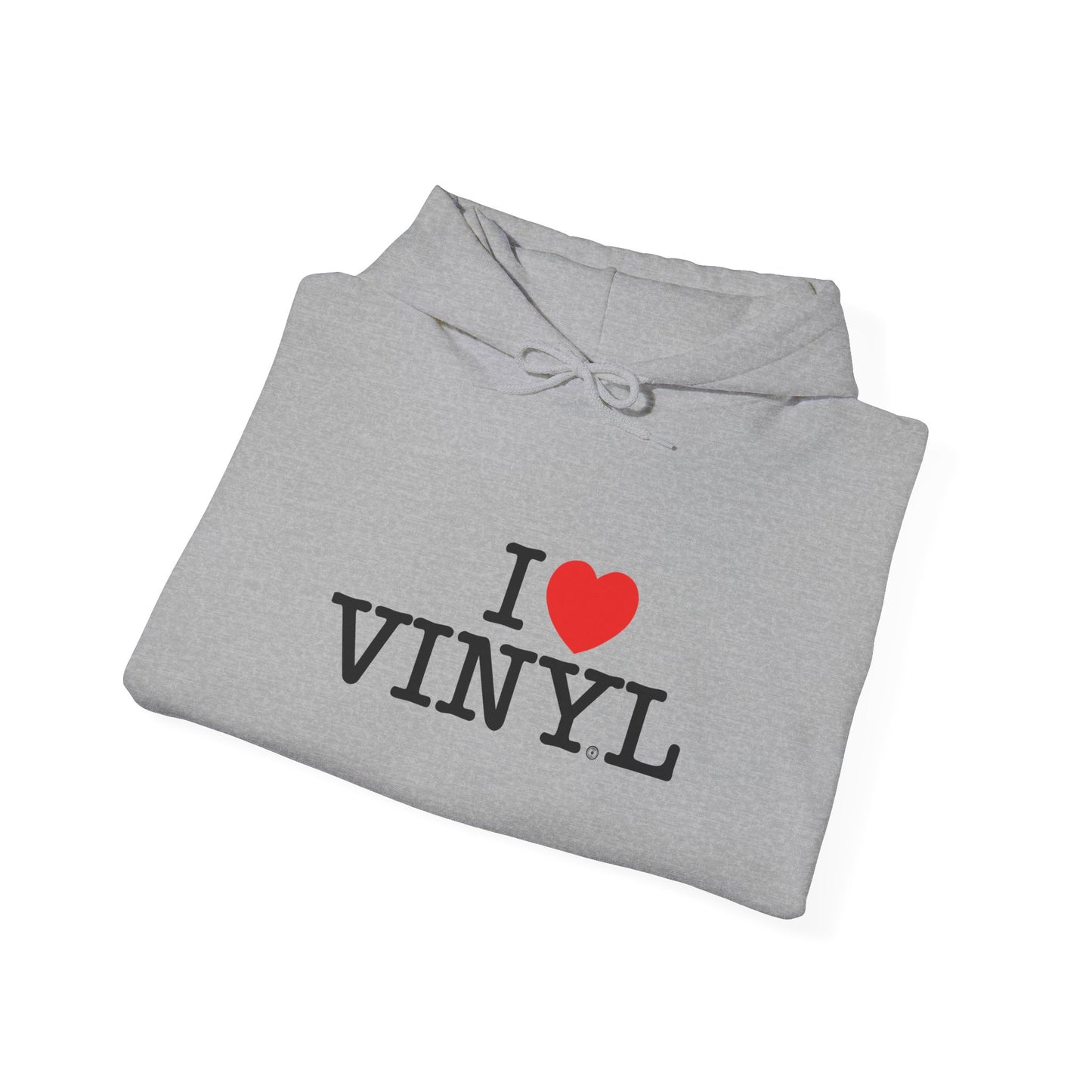 I ❤️ VINYL Unisex Heavy Blend™ Hooded Sweatshirt