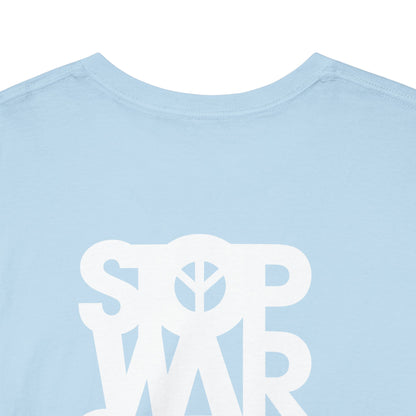 STOP WAR START PEACE Unisex Heavy Cotton Tee