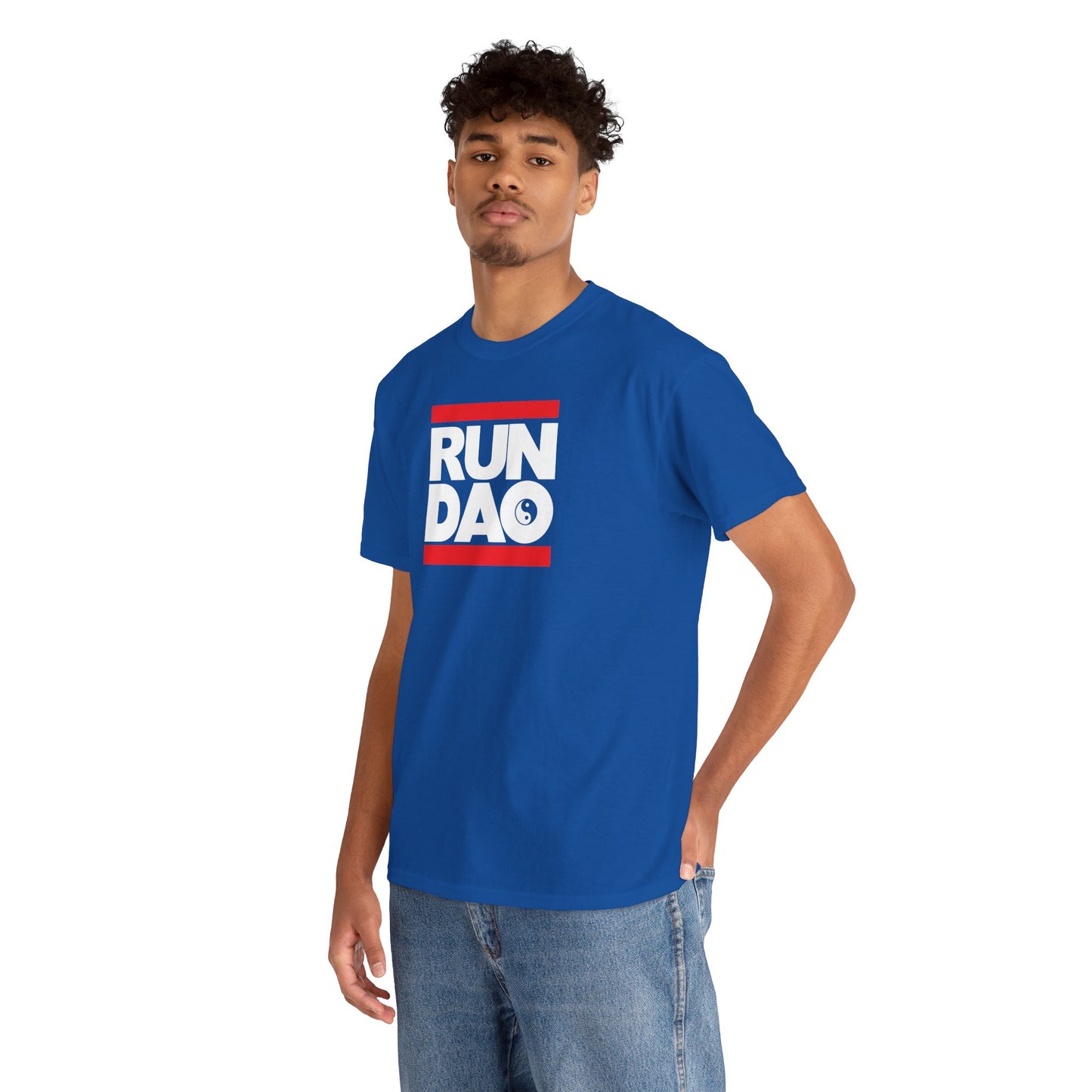 RUN DAO Unisex Heavy Cotton Tee