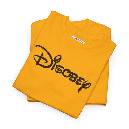 Disobey Unisex Heavy Cotton Tee