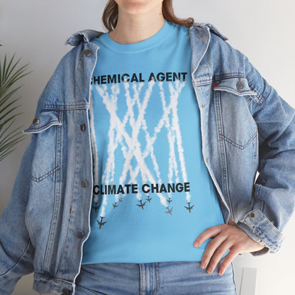 CHEMICAL AGENT/CLIMATE CHANGE Unisex Heavy Cotton Tee