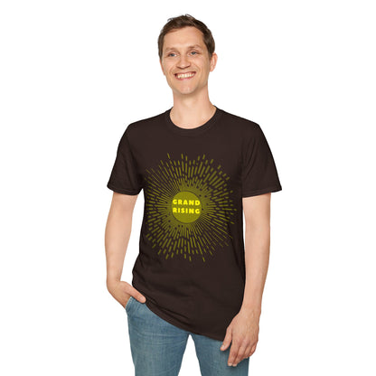 GRAND RISING Unisex Softstyle 100% Cotton T-Shirt