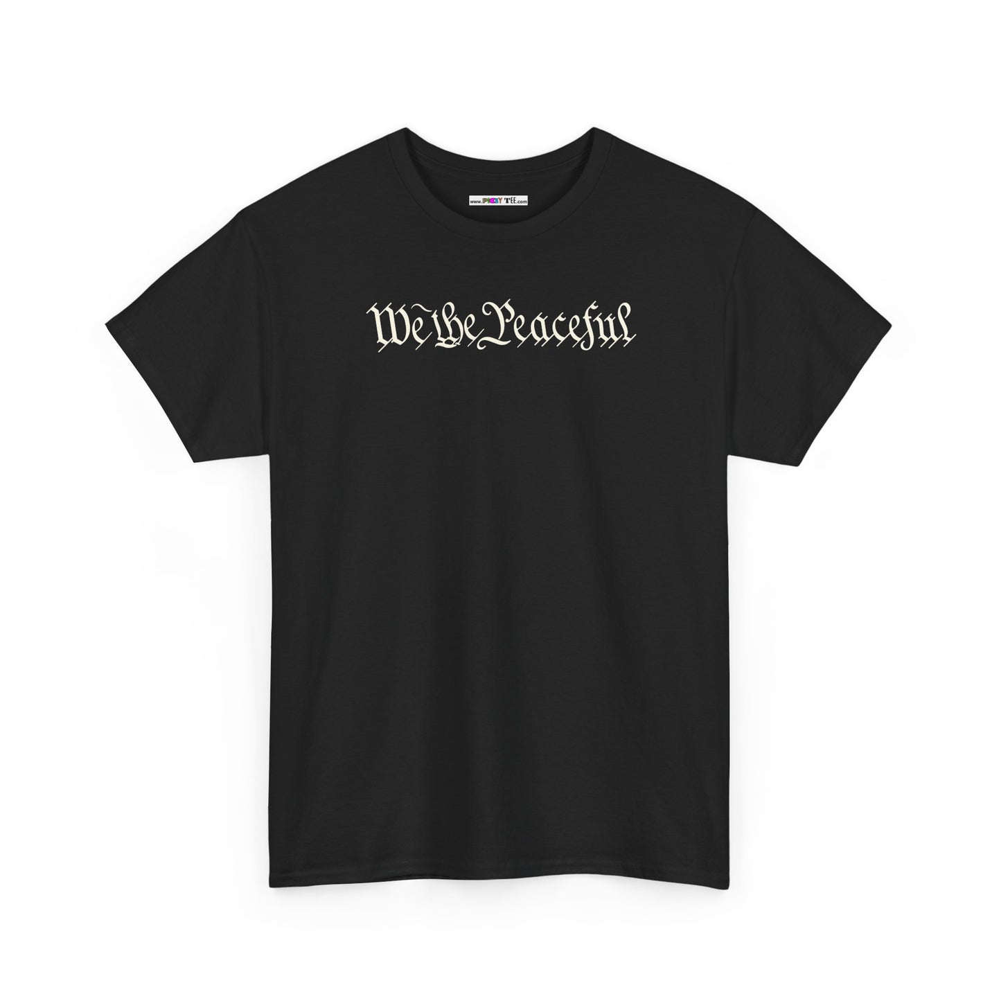 WE THE PEACEFUL Unisex Heavy Cotton Tee