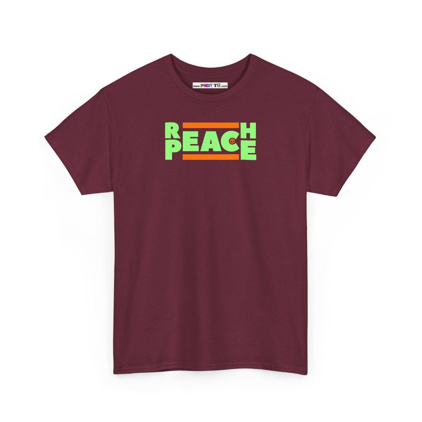 REACH PEACE Unisex Heavy Cotton Tee