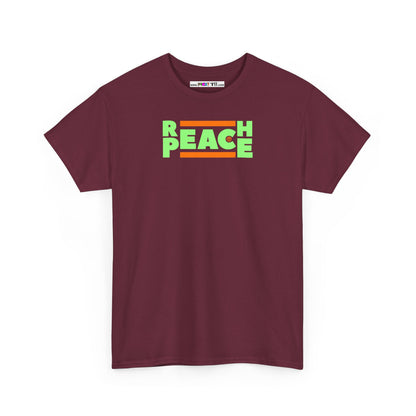 REACH PEACE Unisex Heavy Cotton Tee