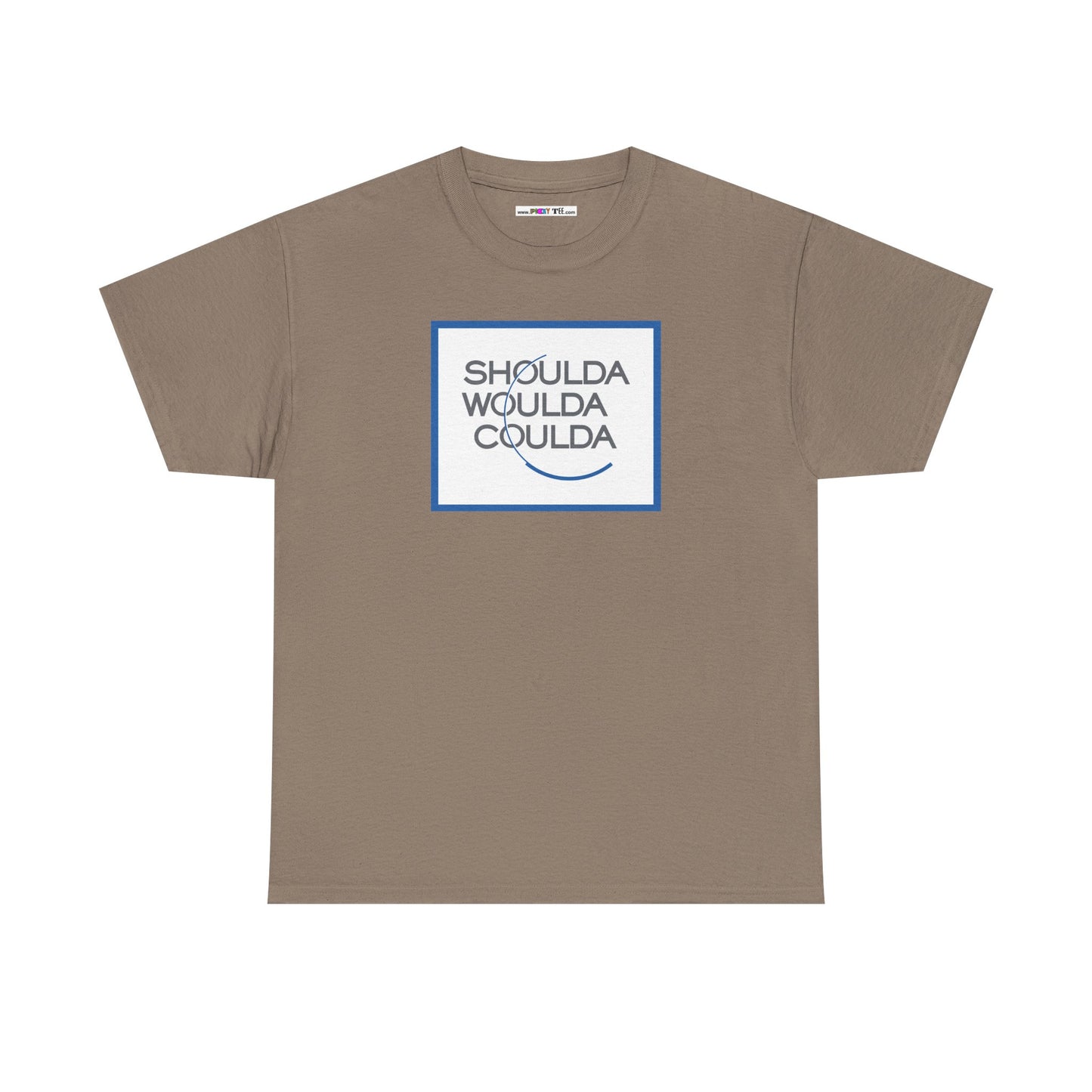 SHOULDA WOULDA COULDA Unisex Heavy Cotton Tee