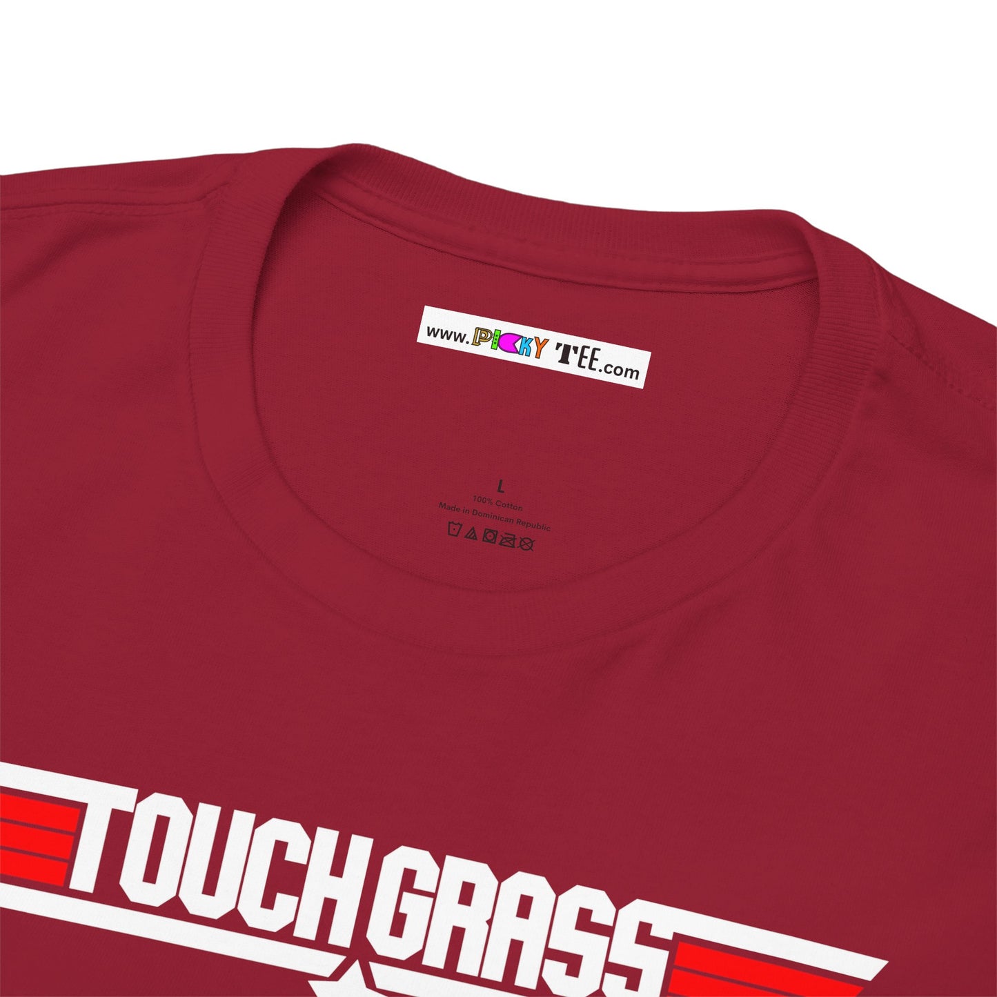 TOUCH GRASS Unisex Heavy Cotton Tee