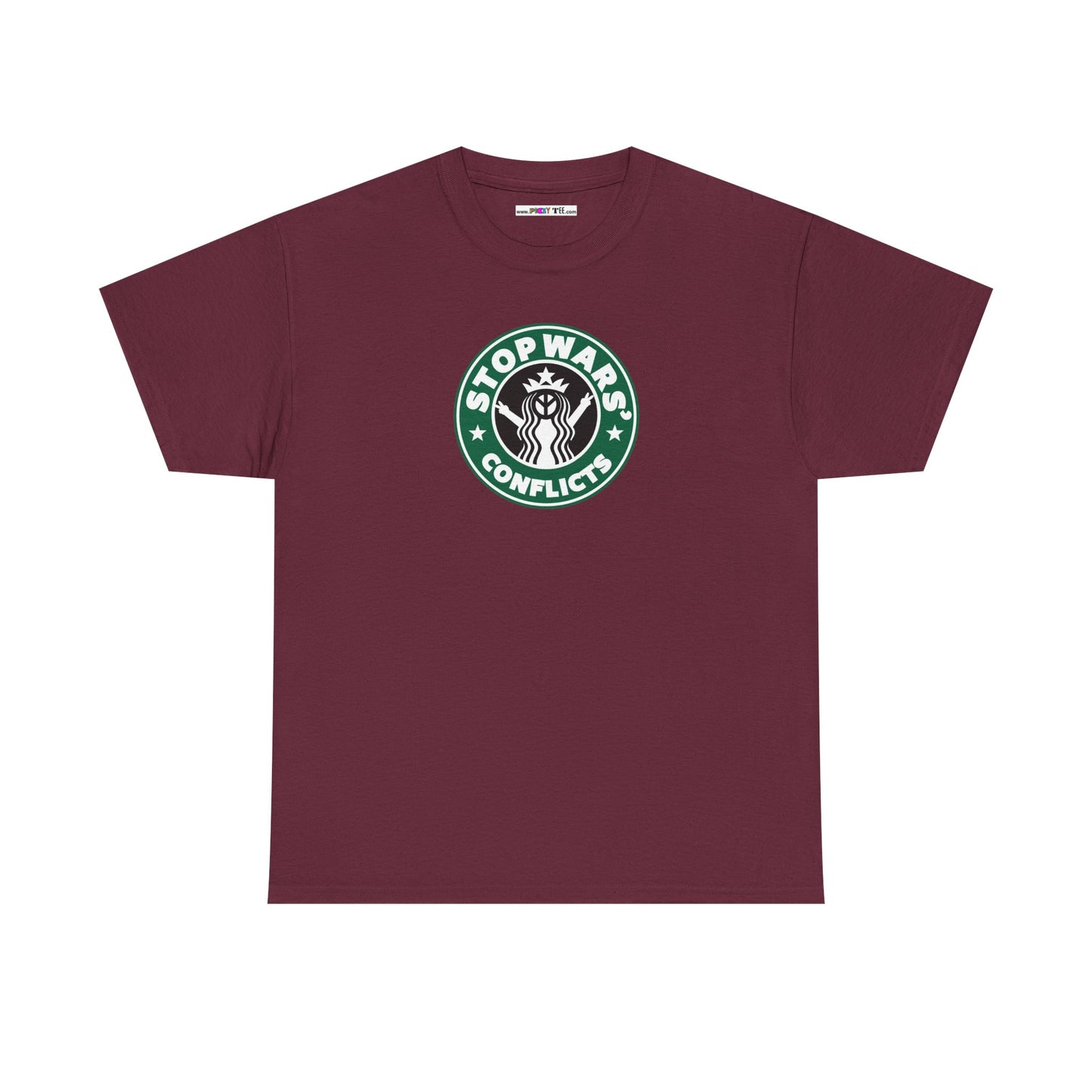 STOP WARS' CONFLICTS Unisex Heavy Cotton Tee