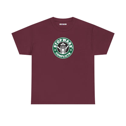 STOP WARS' CONFLICTS Unisex Heavy Cotton Tee