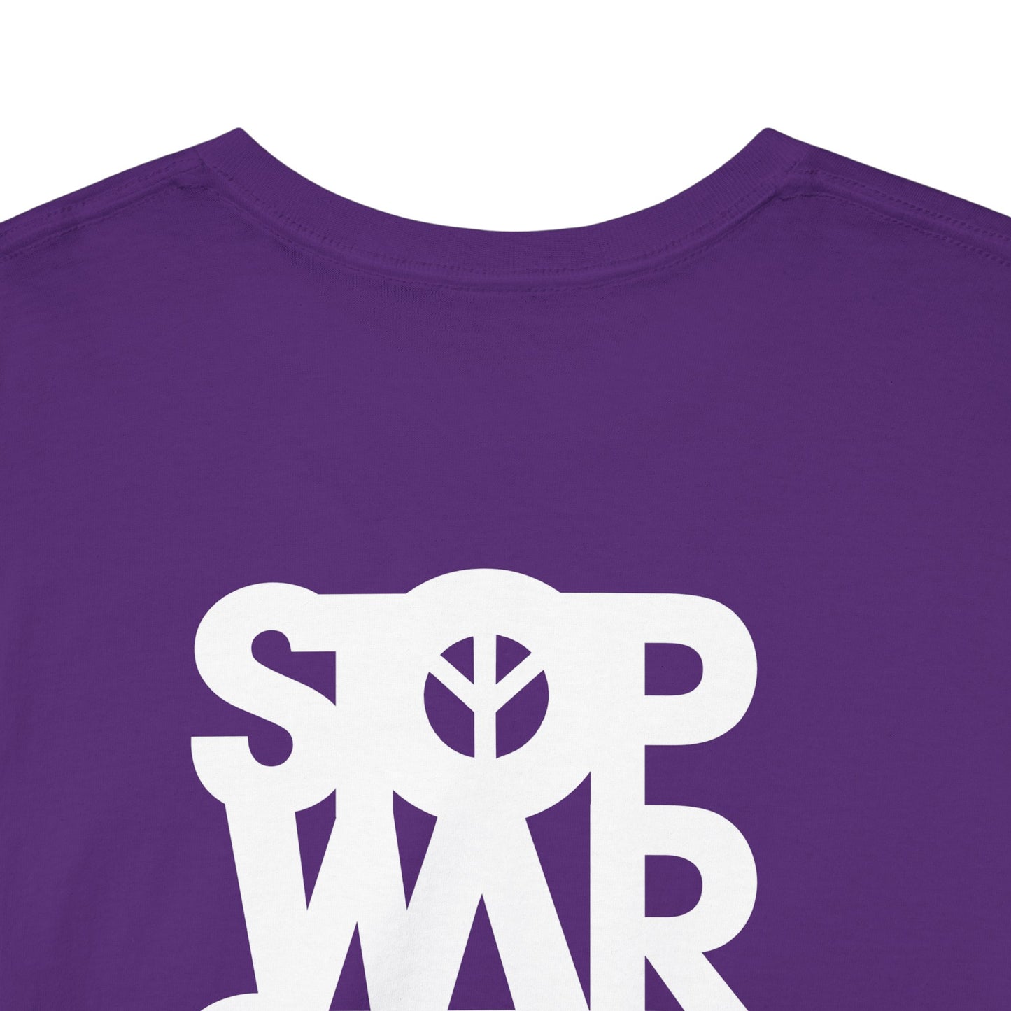 STOP WAR START PEACE Unisex Heavy Cotton Tee
