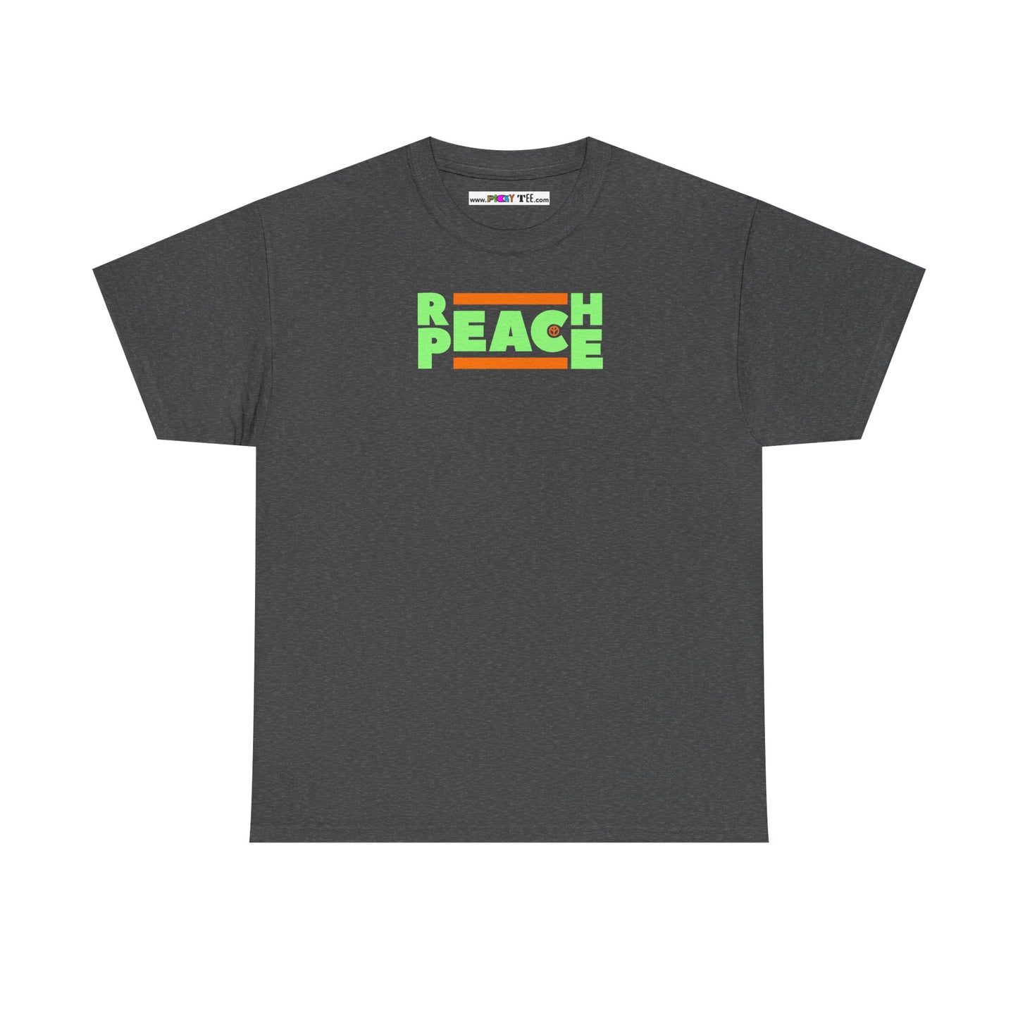 REACH PEACE Unisex Heavy Cotton Tee