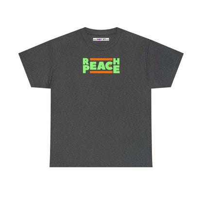 REACH PEACE Unisex Heavy Cotton Tee