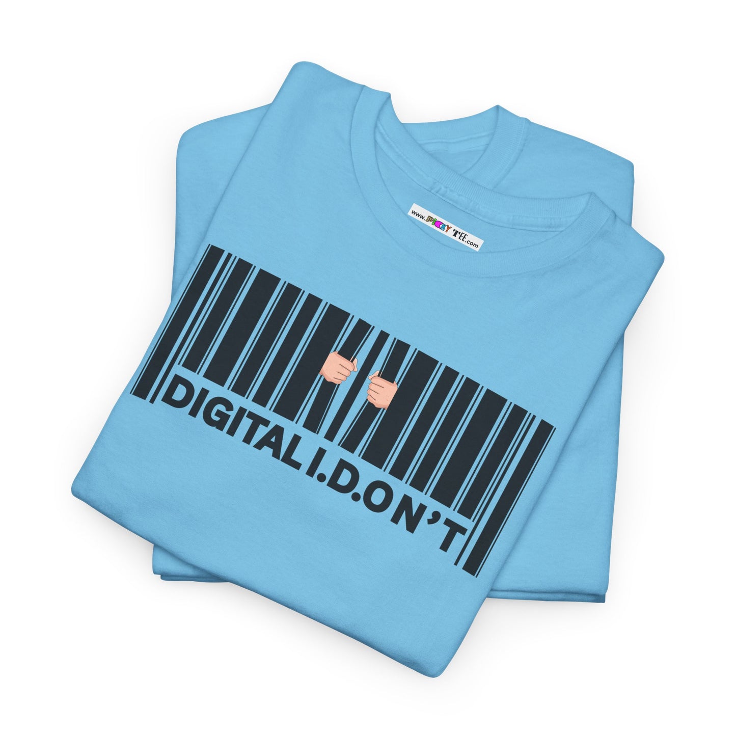 DIGITAL I.D.ON'T Unisex Heavy Cotton Tee