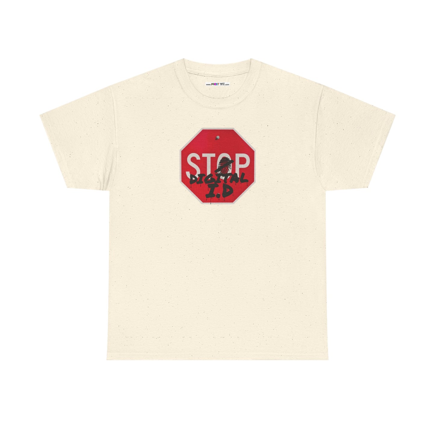STOP digital i.d Unisex Heavy Cotton Tee