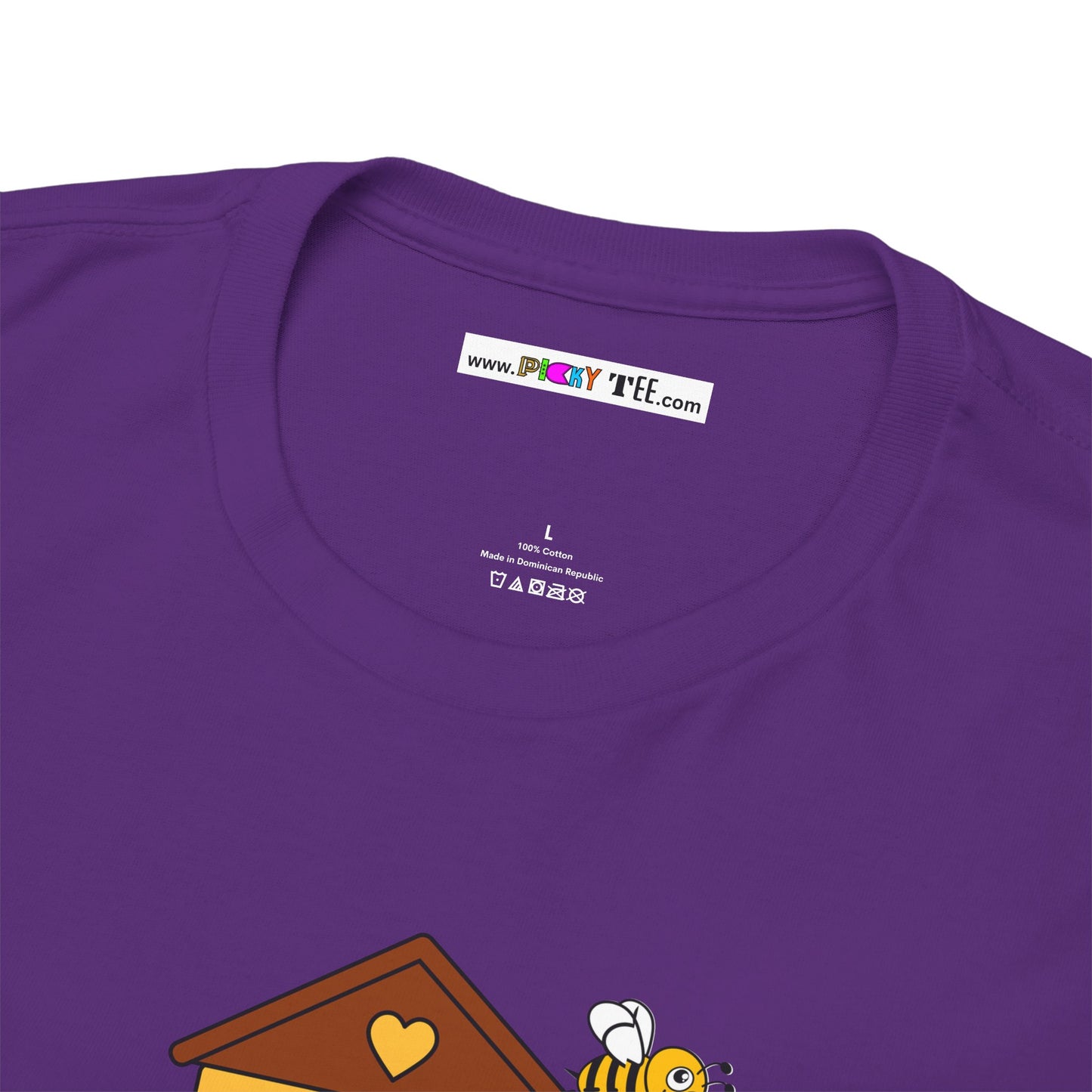 Please Beehive Unisex Heavy Cotton Tee