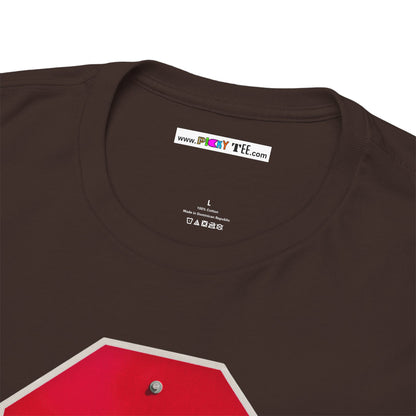 STOP chem trails Unisex Heavy Cotton Tee
