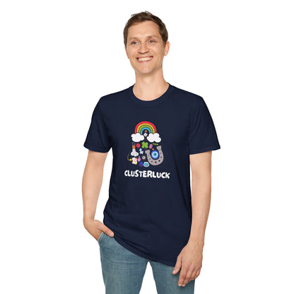 CLUSTERLUCK Unisex Softstyle 100% Cotton T-Shirt